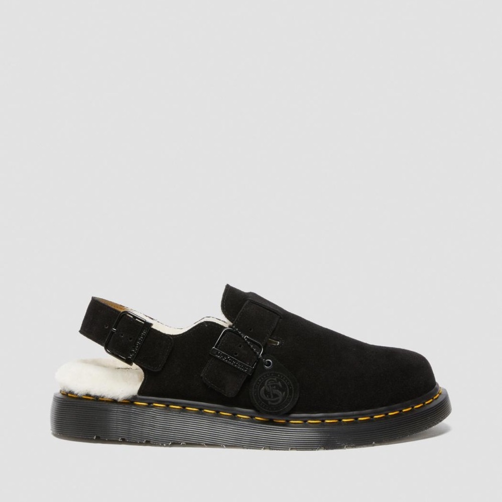 Viral Dr Martens Jorge Made In England Shearling
Slingback Mule in Black - Picture 1 of 4